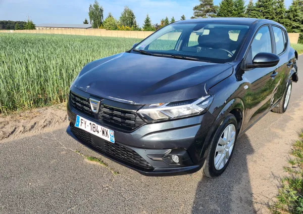 wielkopolskie Dacia Sandero cena 27400 przebieg: 9770, rok produkcji 2021 z Witnica